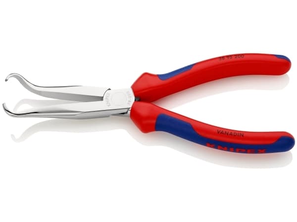 Knipex 38 95 200, 2,5 mm, 7,3 cm, Stål, Blå, Rød, 200 mm, 207 g
