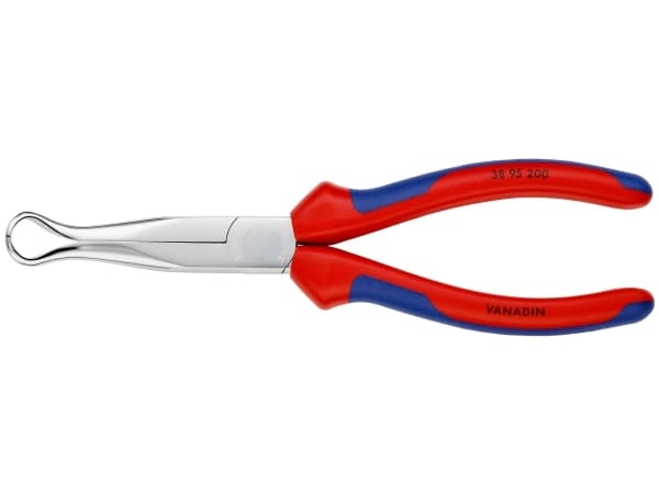 Knipex 38 95 200, 2,5 mm, 7,3 cm, Stål, Blå, Rød, 200 mm, 207 g