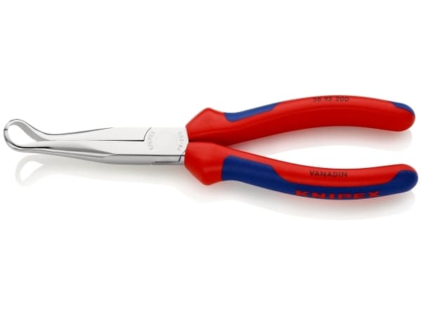Knipex 38 95 200, 2,5 mm, 7,3 cm, Stål, Blå, Rød, 200 mm, 207 g