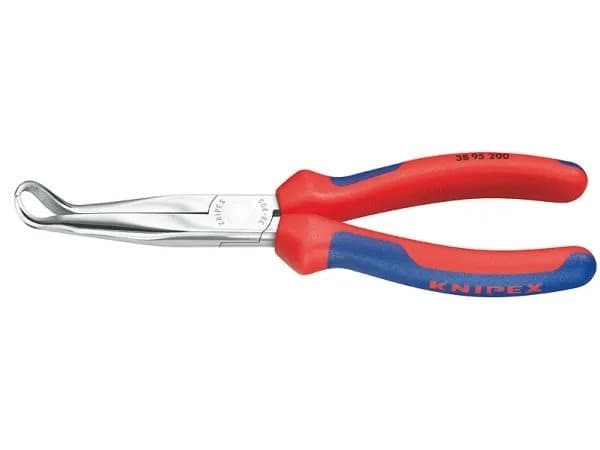 Knipex 38 95 200, 2,5 mm, 7,3 cm, Stål, Blå, Rød, 200 mm, 207 g