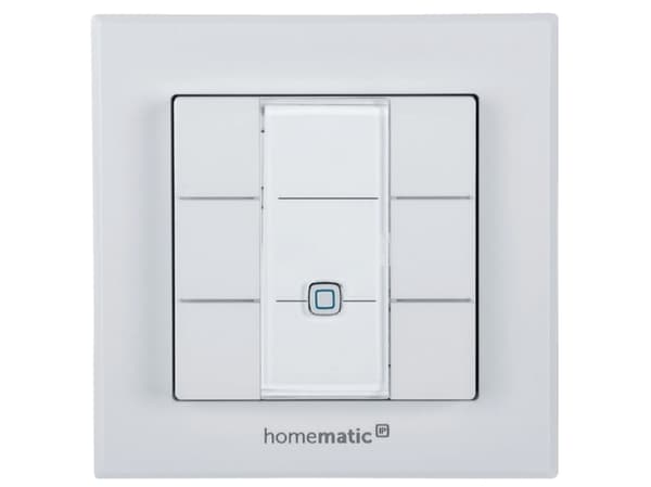 HomeMatic HMIP-WRC6, Valkoinen, 869.525 MHz, IP20, Akku, 50 mA, AAA