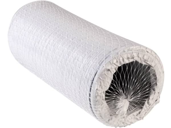 Wallair N52856 Fleksibel spiralslange Plastic (Ø x L) 12.7 cm x 6 m Hvid