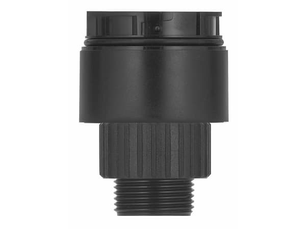 Werma 630.820.00, Monteringsbrakett, Alarmlysindikator, Sort, Polykarbonat (PC), IP66, IP69K, 54 mm