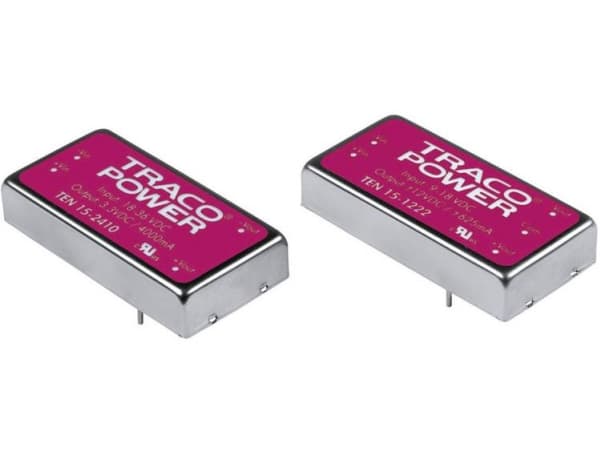 Traco Power TEN 15-2423, 25,4 mm, 10,2 mm, 50,8 mm, 30 g, 15 W, 18-36 V