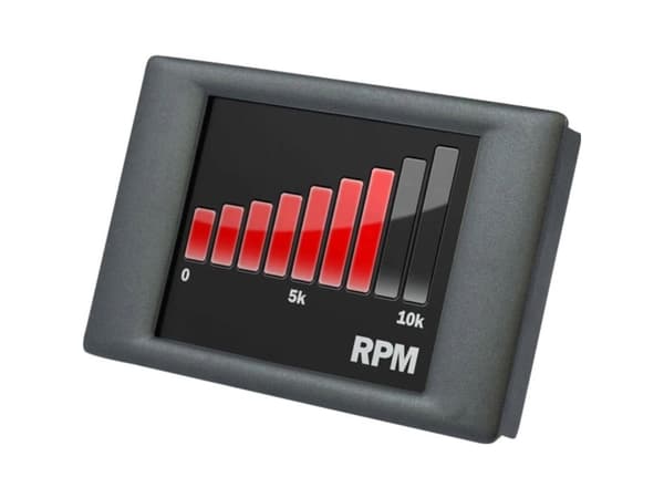 Lascar Electronics Panel Pilot innebygd måler med grafisk berøringsskjerm 0 - 40 V/DC installasjonsdimensjoner 87 x 54,5 mm (SGD28-M)