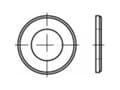 Pikkukuva 1 / 5: Toolcraft 105396, Litteä aluslevy, Terästä, Ruostumaton teräs, Pyöreä, 0,3 mm, 1,8 mm