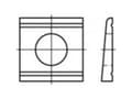 Miniatyrbilde 3 av 4: Remskiver Stål verzinkt 100 stk TOOLCRAFT 106730