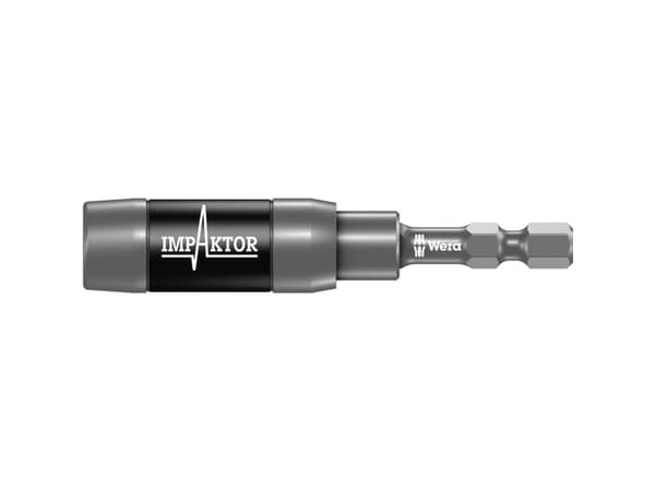 Wera 05057676001, 1 styck, Rostfritt stål, ISO 1173, CE, GS, DVE, 75 mm, 25,4 / 4 mm (1 / 4"), Hexagonal