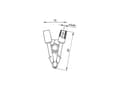 Pikkukuva 1 / 5: SKS Hirschmann MICRO-SMD CLIP 1 Alligaattoriliitin Liitin: 0,64 mm CAT I Musta
