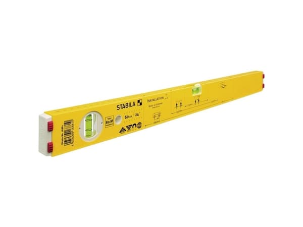 Stabila Type 80 M Installation 16882 Magnet-vaterpas med magnet 100 cm 0.5 mm/m