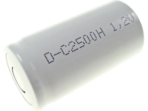 Mexcel -SC2500H Special-batteri R14 (C) Tåler høj temperatur, Flat-Top NiCd 1.2 V 2500 mAh