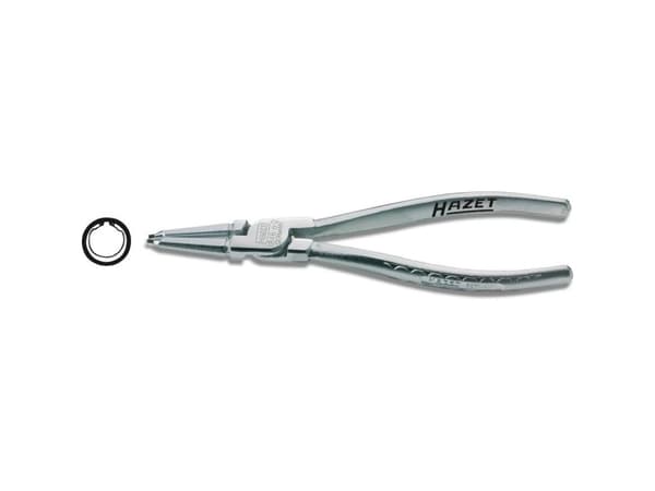 HAZET 1846A-2, Låsringstång, Silver, 180 mm, 163 g, Tyskland