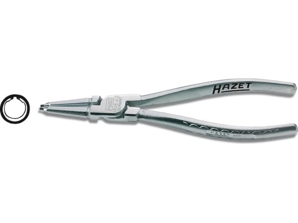 HAZET 1846A-2, Låsringstång, Silver, 180 mm, 163 g, Tyskland