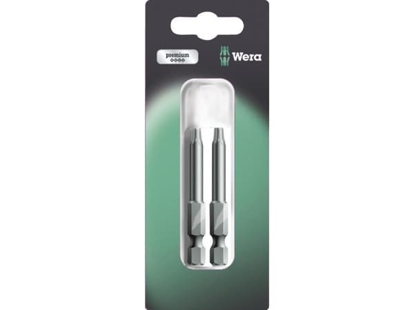 Wera 867/4 Z 50mm SB SiS, 2 stykker, Torx, TX10, CE, GS, DVE, 50 mm, 60 mm