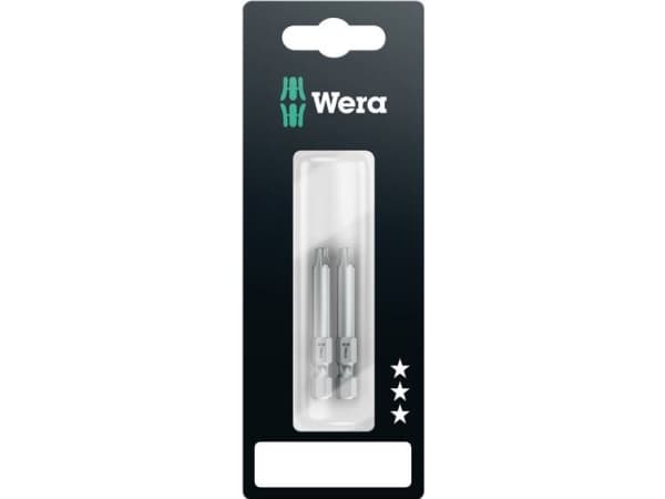 Wera 867/4 Z 50mm SB SiS, 2 stykker, Torx, TX10, CE, GS, DVE, 50 mm, 60 mm