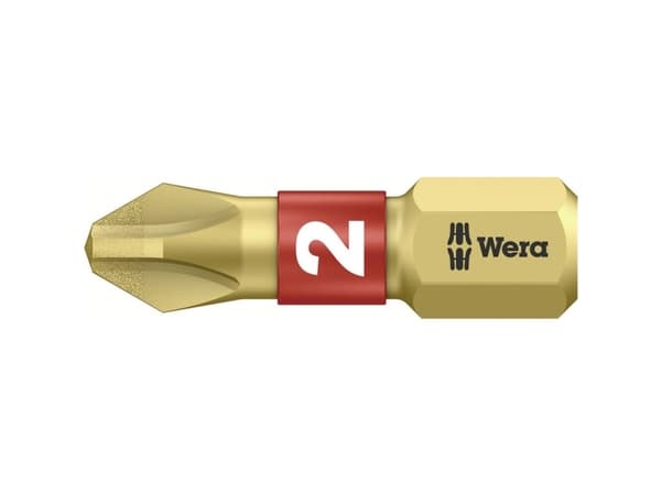 Wera 851/1 BDC PH 05056402001 Krydskærv-bit PH 2 Værktøjsstål Legeret, Diamantbelagt D 6.3 1 stk