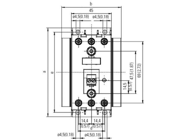 Siemens 3RF2410-1AC45 Puolijohdekytkentä nollajännitteellä 3 x katkaisija 10 A 1 kpl 1 kpl