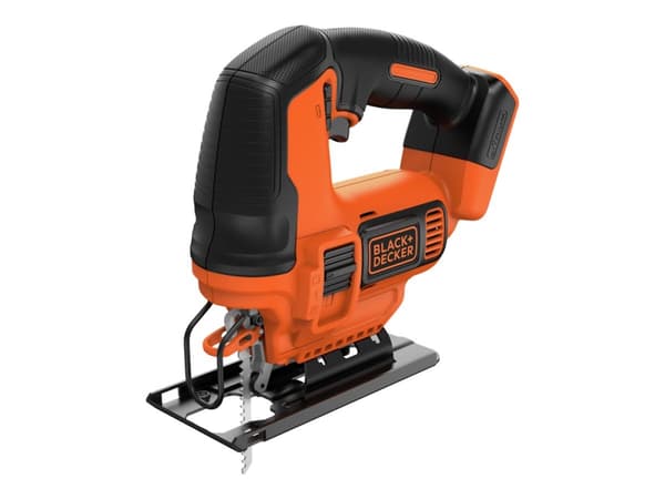 Black & Decker BDCJS18N, Musta, Oranssi, 45°, 5,5 cm, 1,9 cm, 8 mm, 2 cm