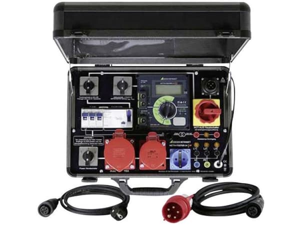 GOSSEN METRAWATT TEST CASE METRATESTER 5+3 P VDE-testauslaite VDE 0104 - IEC 61010-1 - VDE 0404 - DIN (M 700 K)
