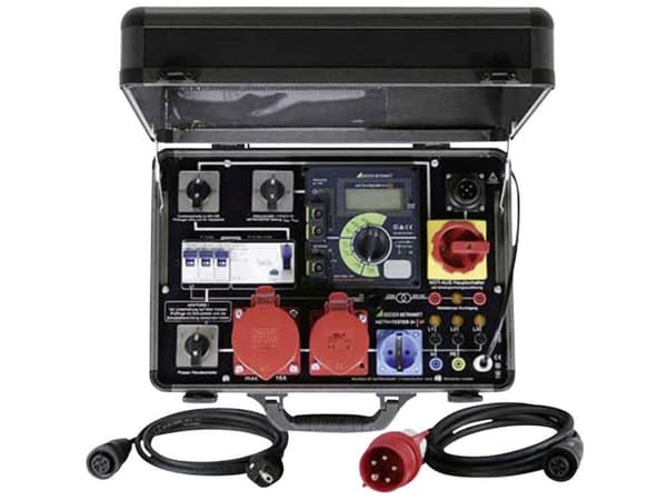 GOSSEN METRAWATT TEST CASE METRATESTER 5+3 P VDE-testauslaite VDE 0104 - IEC 61010-1 - VDE 0404 - DIN (M 700 K)