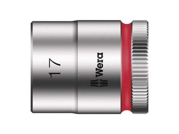 Wera 8790 HMB, Stikkontakt, 3/8", Metrisk, 1 hoder, 17 mm, Kromvanadiumstål