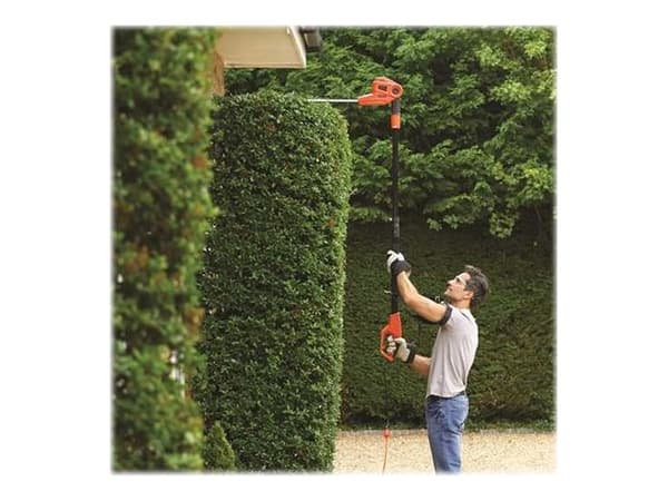 Black & Decker PH5551-QS - Häcksax - elektrisk - 550 W - 51 cm - tandmellanrum: 22 mm