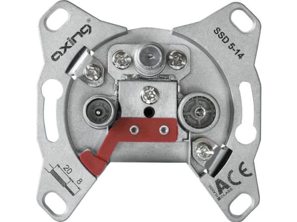 Axing SSD00507, Typ F, Grå, CE, 68 mm, 39 mm, 68 mm