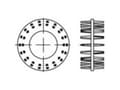 Pikkukuva 4 / 4: TOOLCRAFT GT vasaroitava valurauta galvanoitu 50 kpl 135718