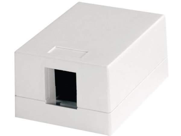 Telegärtner H02000A0064, Vit, Skruvlös, RJ-45, 45,7 mm, 30,5 mm, 6,41 cm