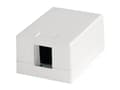 Miniatyrbild 2 av 5: Telegärtner H02000A0064, Vit, Skruvlös, RJ-45, 45,7 mm, 30,5 mm, 6,41 cm