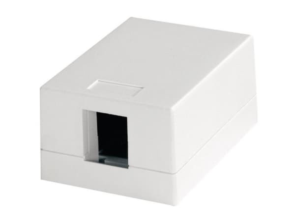 Telegärtner H02000A0064, Vit, Skruvlös, RJ-45, 45,7 mm, 30,5 mm, 6,41 cm