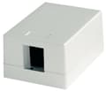 Miniatyrbild 1 av 5: Telegärtner H02000A0064, Vit, Skruvlös, RJ-45, 45,7 mm, 30,5 mm, 6,41 cm