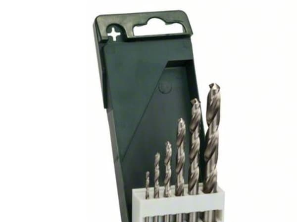 Bosch Accessories 2609255060 HSS Metal-spiralbor-sæt 6 dele Slebet DIN 338 Cylinderskaft 1 Set
