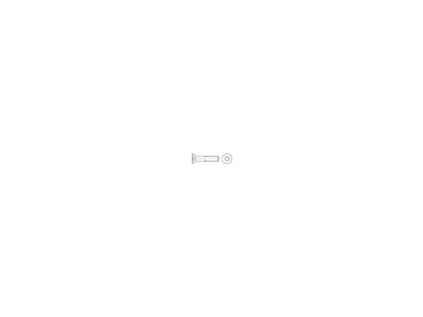 TOOLCRAFT 148547 Senkkiruuvit M16 60 mm kuusiokoloruuvit ISO 10642 Teräs 50 kpl
