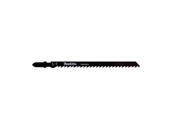 Makita L-1 - Sticksågblad - för trä, plast, spånskiva, plywood, träfanér, concrete plex - 5 delar - T-skaft - längd: 132 mm - för Makita DJV182Z, JR1