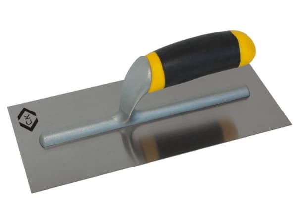 C.K Finishing Trowel Carbon Steel Soft Grip 280x120mm C.K. T5298