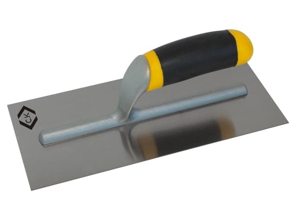 C.K Finishing Trowel Carbon Steel Soft Grip 280x120mm C.K. T5298