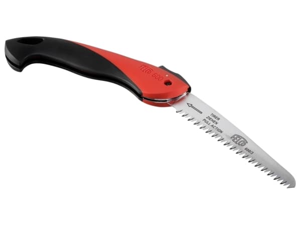 Felco 600, Beskjæringssag, Tre, Stål, Sort, Kromfarget, Rød, Sort, Rød, 16 cm