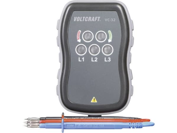 VOLTCRAFT VC-32 Drejefeltstester CAT III 440 V