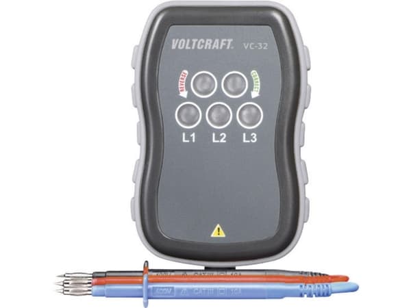 VOLTCRAFT VC-32 Drejefeltstester CAT III 440 V