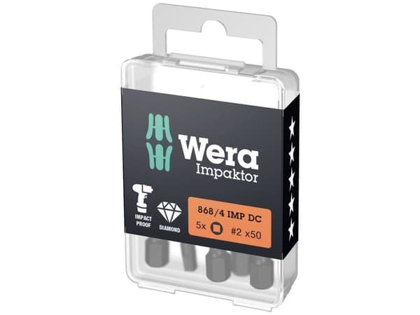 Wera fyrkantsbit 3 F 6.3 5 st
