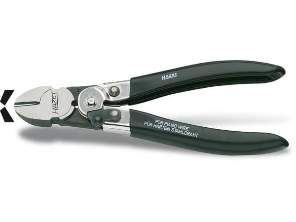HAZET 1804N-2, Hånd kabelkutter, Sort, Sort, Tyskland, 160 mm, 200 g