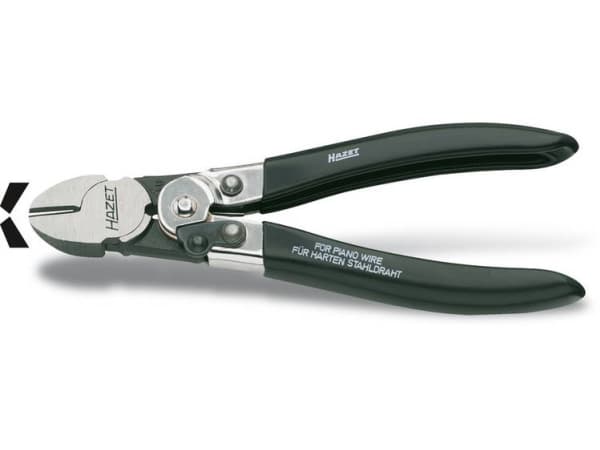 HAZET 1804N-2, Hånd kabelkutter, Sort, Sort, Tyskland, 160 mm, 200 g