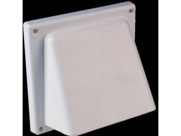 Wallair N34810 Udsugningshætte med kontraventil Plastic Passer til rørdiameter: 12.5 cm