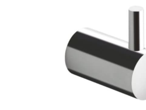 Csslr Plus håndklædekrog poleret rustfri stål model Pin - sæt af 2 stk.