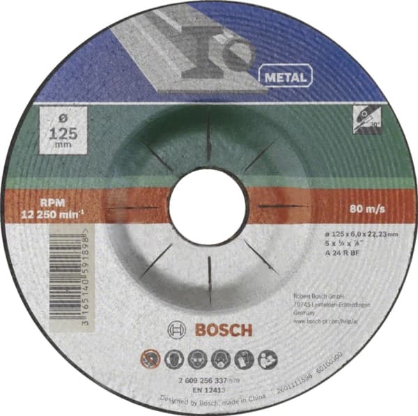 Bosch Accessories 2609256339 Skrubskive forkrøppet 230 mm 22.23 mm 1 stk