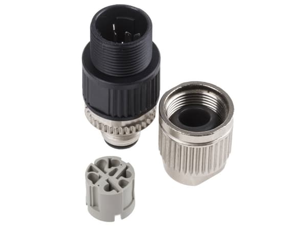 Harting 21 03 272 1505 Anturi, toimilaitteen liitin, M12 Liitin, suora Napaluku (RJ): 5 1 kpl