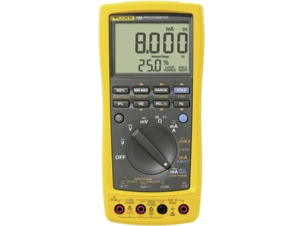 Fluke 789, LCD, Batteri, AA, Alkalisk, 100 mm, 203 mm
