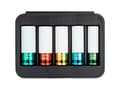 Miniatyrbilde 4 av 5: Vigor V2257, Støpselsett, 1/2", Metrisk, 5 hoder, 15,17,19,21,22 mm