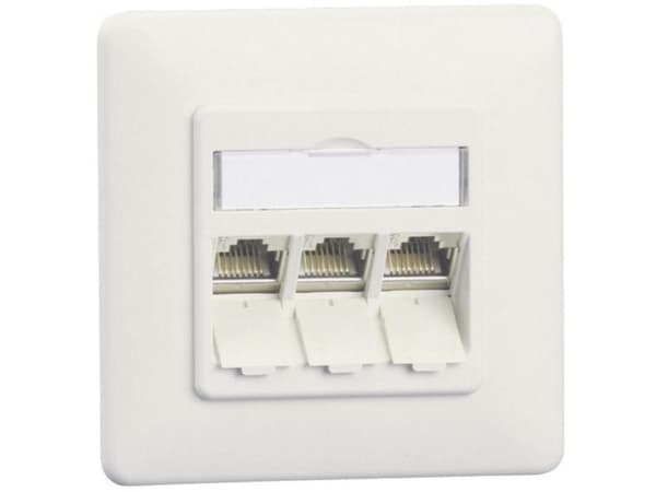 METZ CONNECT 1309131002-E, RJ-45, 6a, -40 - 70 °C, vit, koppar, zink, GHMT